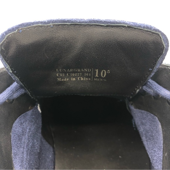 Cole Haan Lunargrand Suede Wingtip Shoe - Men's - Picture 7 of 8